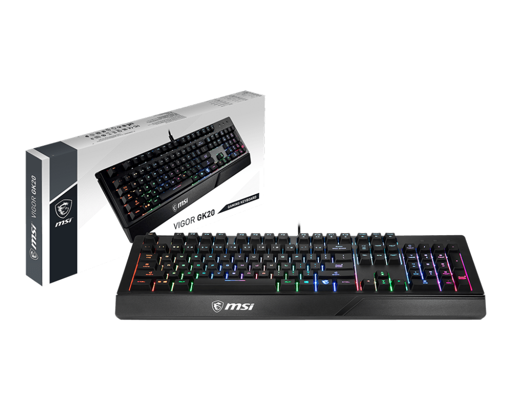 MSI VIGOR GK20 RGB GAMING KEYBOARD-image